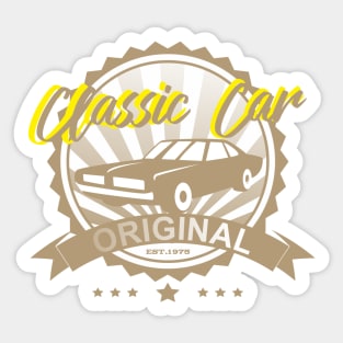 CLASSIC CAR Sticker